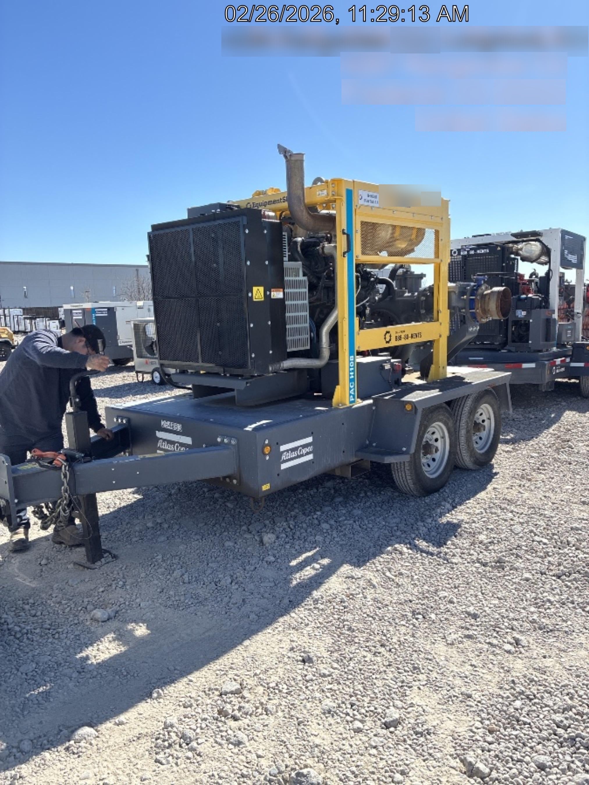 2022 ATLAS COPCO PAC H108 JD