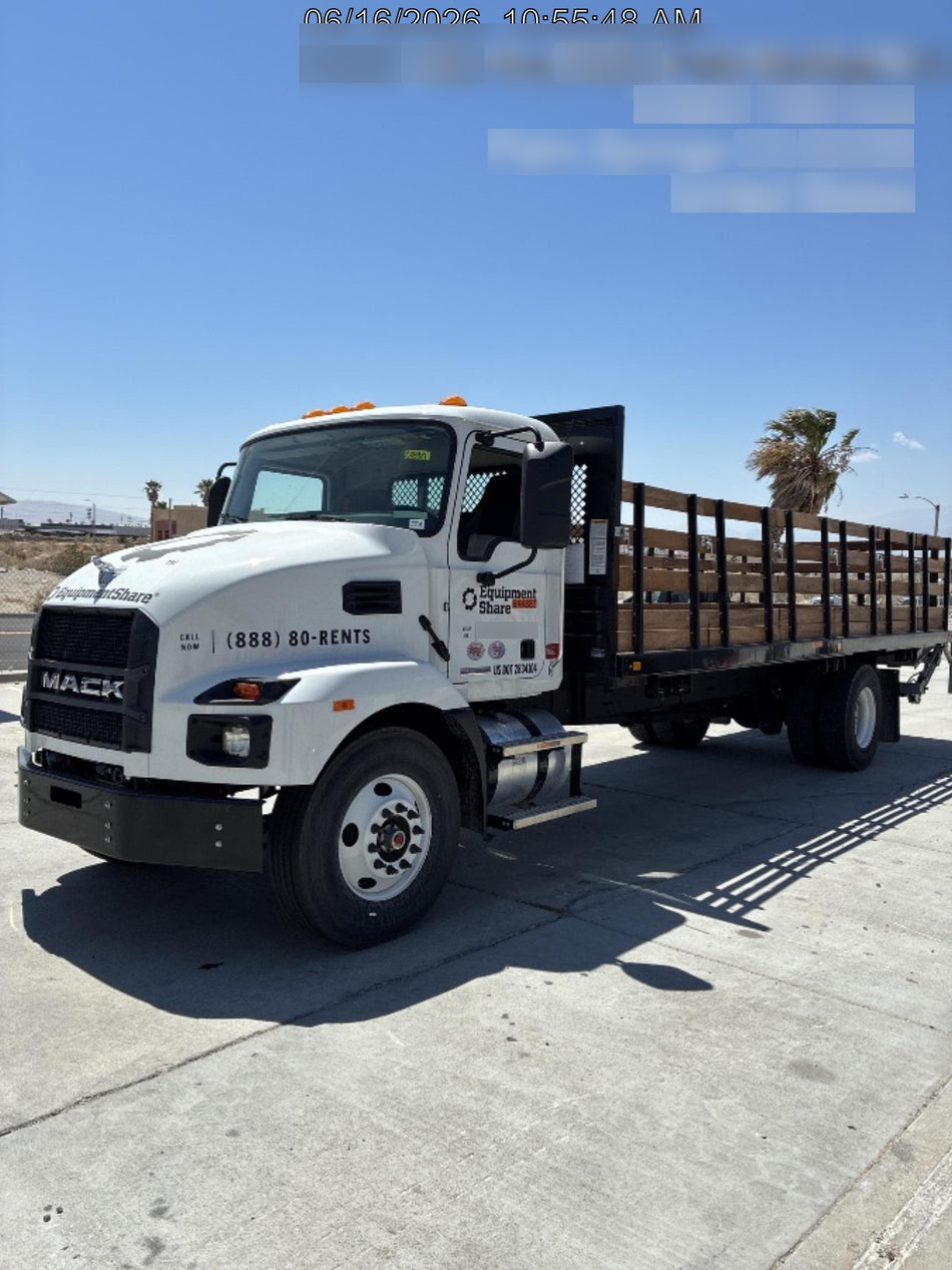 2026 MACK MD742 - Stake Bed Liftgate Reg Cab Diesel