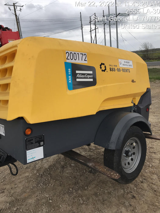 2022 ATLAS COPCO XAS188 CWK