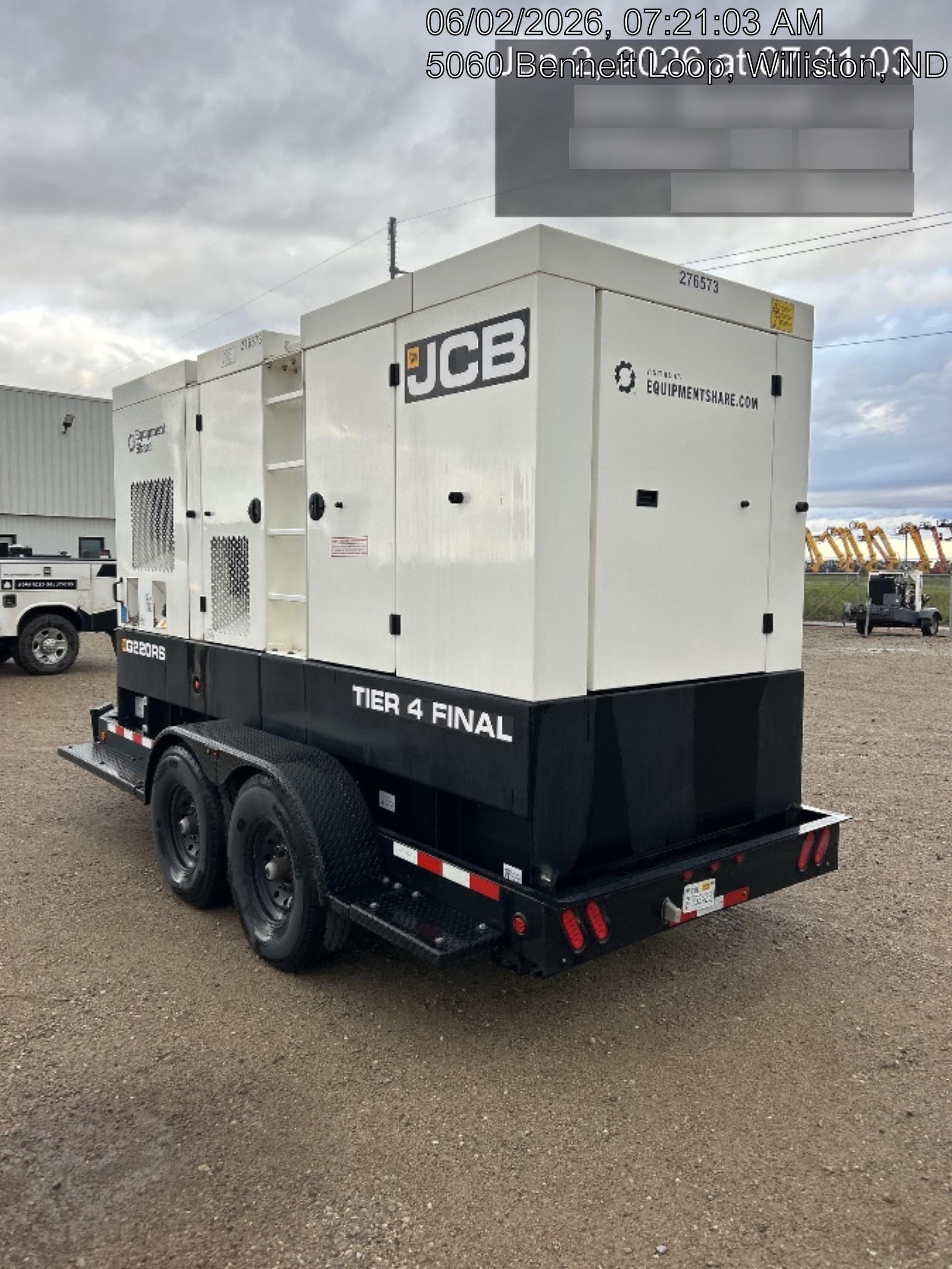2022 JCB G220RST4F