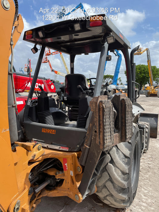 2018 Case 580N EP STANDARD HOE, ROPS, PILOT CONTROLS, AUX HYD