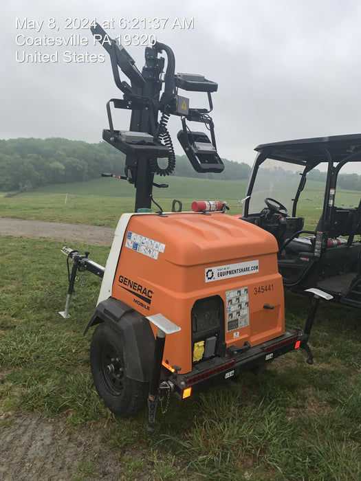 2023 Generac MLT2 Diesel, Flex Switch 120V Input, Powerzone Controller, (4) 320W LED Lights, 4kW Generator, 39.9 Gal Fuel Tank, 2" Ball, T3