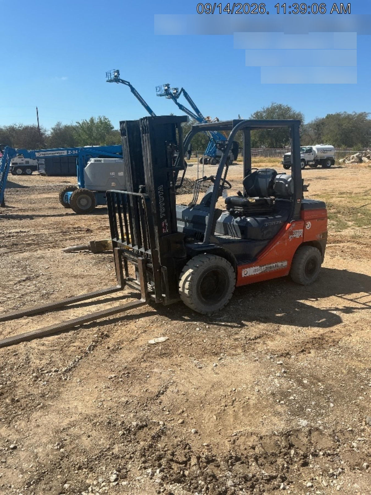 2023 TOYOTA 8FGU30 LP - Quad