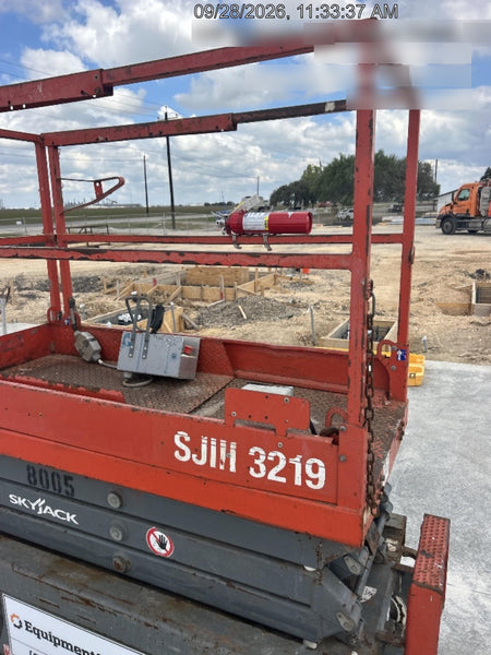 2018 Skyjack SJIII-3219 Skyjack SJIII3219 Scissor Lift w/Trojan Batteries