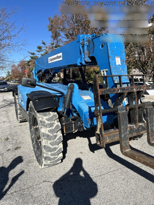 2018 Genie GTH-636 Genie GTH-636 w/Open ROPS, Work Lights, Solid Tires, RH Cab Mesh, Beacon, 48" Carriage and Forks