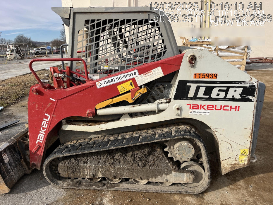 2020 Takeuchi TL6R Canopy, Manual QC
