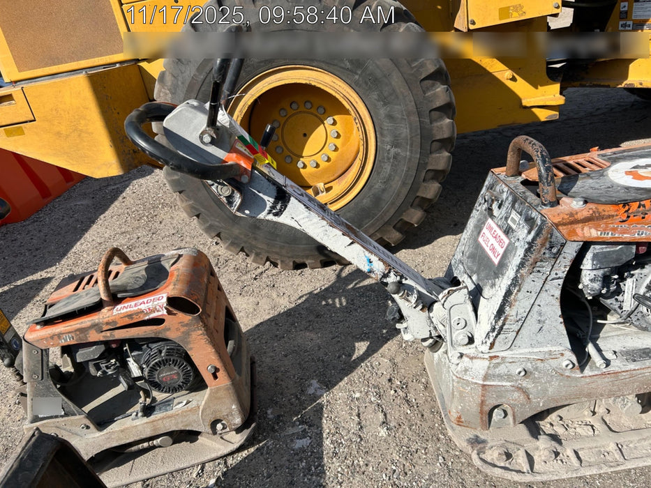 2023 Multiquip MV308GH Honda GX270, 18" Plate, Tachometer