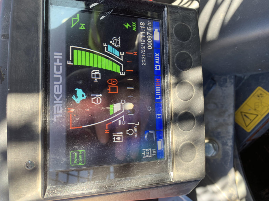 2020 Takeuchi TL12R2-R Canopy, Manual QC