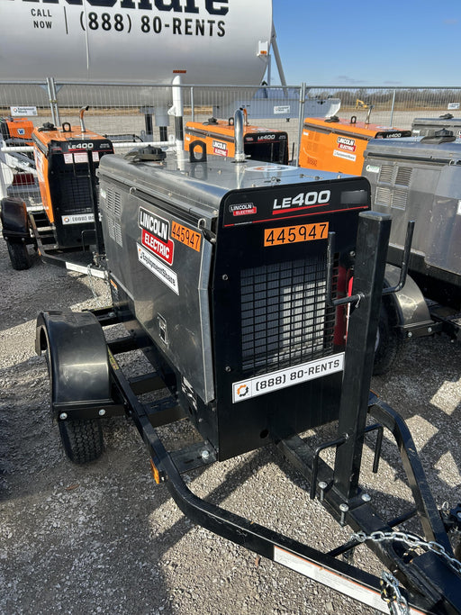 2024 Lincoln Electric LE400 Kubota V1505, Trlr, Cable Rack, Light Kit, ES Decals, T3