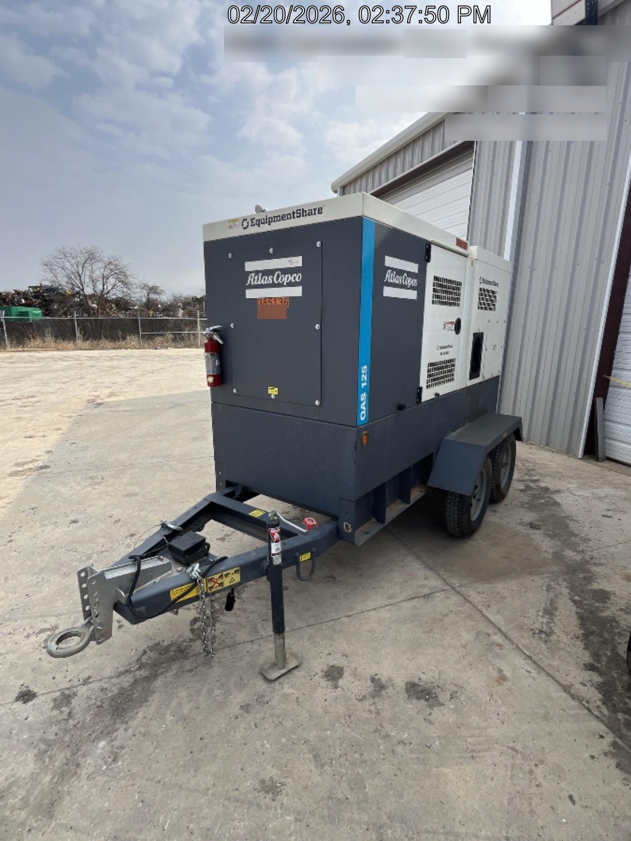 2021 ATLAS COPCO QAS 330