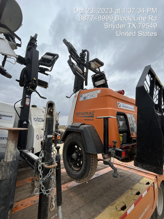 2023 Generac MLT2 Diesel, Flex Switch 120V Input, Powerzone Controller, (4) 320W LED Lights, 4kW Generator, 39.9 Gal Fuel Tank, 2" Ball, T3