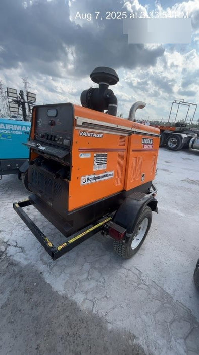 2021 Lincoln Electric Vantage 549X Ready Pak 3, ORANGE (includes trailer, cable rack, fender light kit)