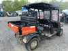 2021 Kubota RTV-X1140W-H Plastic Canopy, Windshield Acrylic Clear, LED Strobe Light, Wire Harness Kit, Back up Alarm
