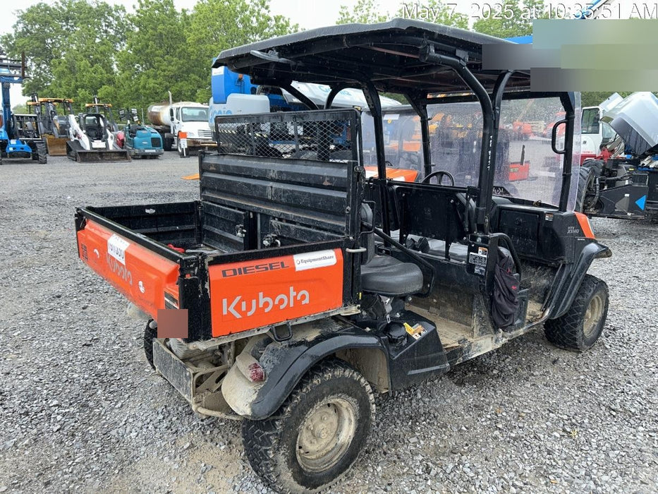 2021 Kubota RTV-X1140W-H Plastic Canopy, Windshield Acrylic Clear, LED Strobe Light, Wire Harness Kit, Back up Alarm
