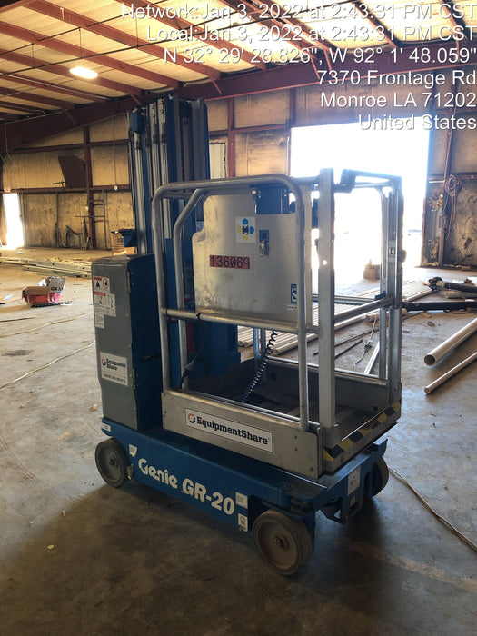 2021 GENIE GR-20
