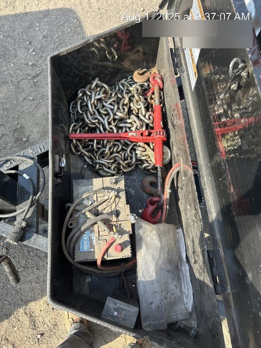 2025 TEXAS PRIDE TRAILERS 21' Lowboy Gravity Tilt Bed 14K Bumper Pull Trailer