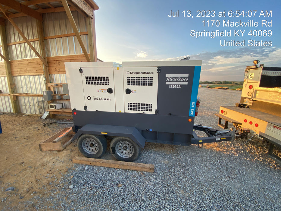 2022 ATLAS COPCO QAS 125