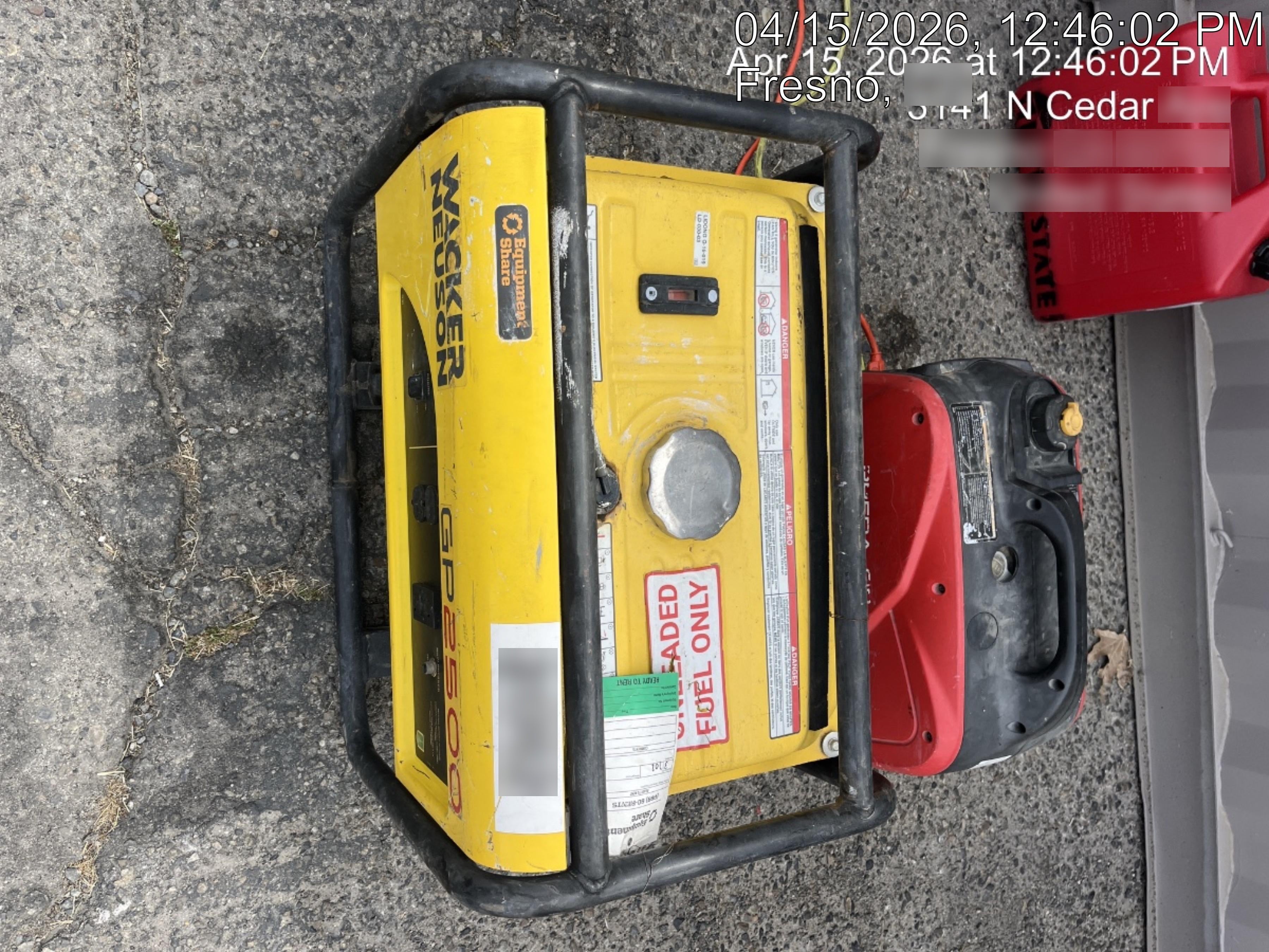 2019 WACKER NEUSON GP2500A