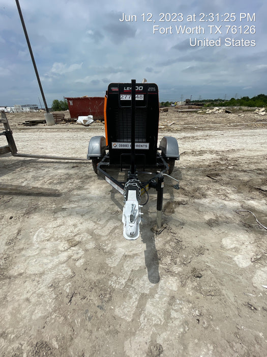 2022 Lincoln Electric LE400 Kubota V1505, Trlr, Cable Rack, Light Kit, ES Decals, T3