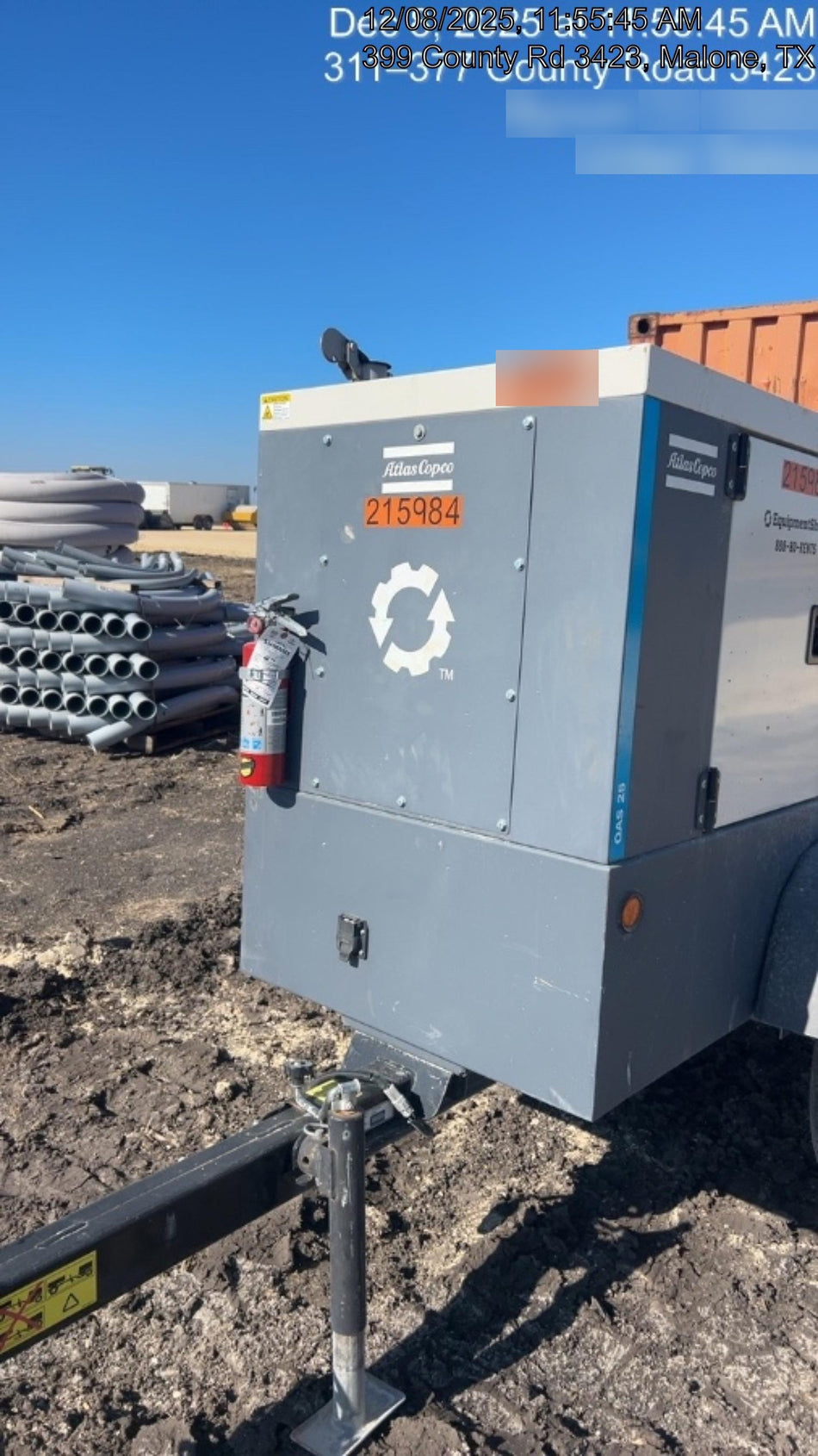 2022 ATLAS COPCO QAS25 CWK