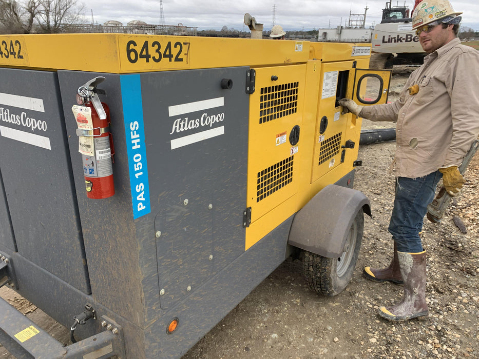 2020 ATLAS COPCO PAS 150 HF CS Enclosed