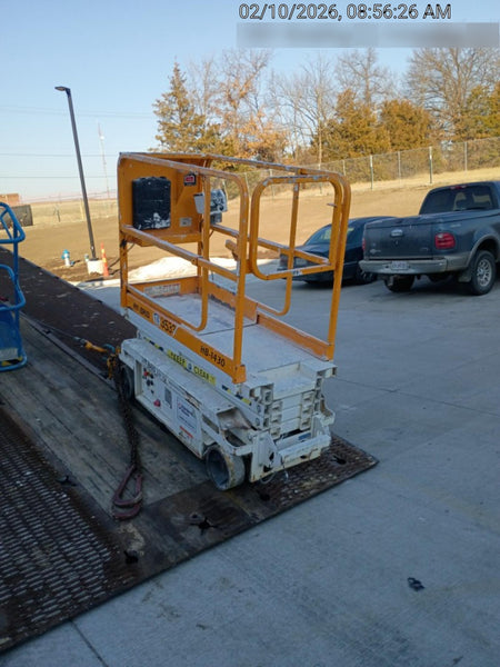 Custom Equipment HB-1430 Hy-Brid Scissor Lift
Platform capacity up to 670 lbs
Working height up to 20 ft
Weighs under 1,700 lbs
Non-marking wheels