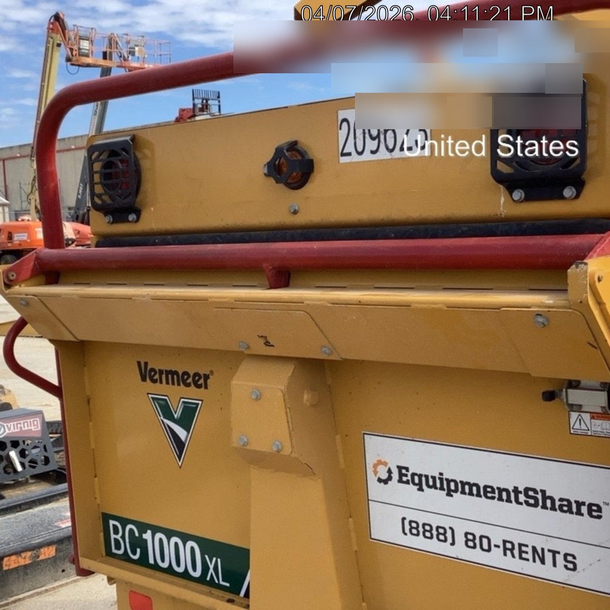 2022 VERMEER BC1000XL Diesel