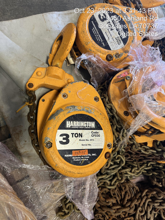 2022 HARRINGTON CF030-20