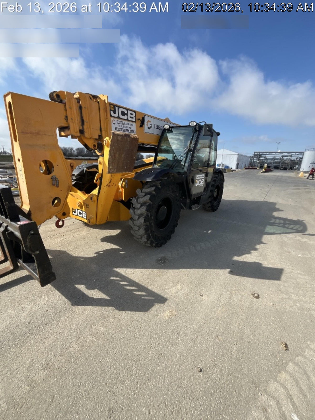2020 JCB 510-56 Cab/Heat/Air, Solid Tires, Work Lights, Beacon, Aux Hydraulics, Back up Alarm, Lifting Eye, ES Decals