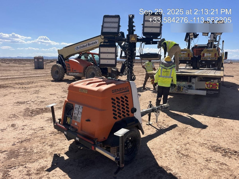 2024 Generac MLT2 Diesel, Flex Switch 120V Input, Powerzone Controller, 
(4) 320W LED Lights, 4kW Generator, 39.9 Gal Fuel Tank, 2" Ball, T3