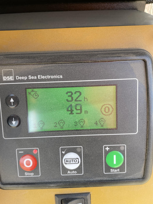 2022 Allmand NLV3GR (4) LED Light Fixture 350W, 23' Vertical Mast, 3kW Prime, Towable, Deep Sea L401, Leveling Jacks, Yanmar T4F 5.8hp