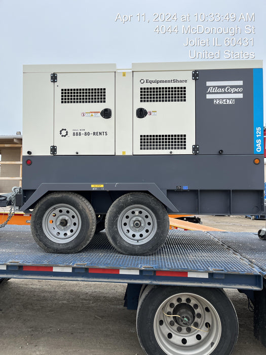 2022 ATLAS COPCO QAS 125