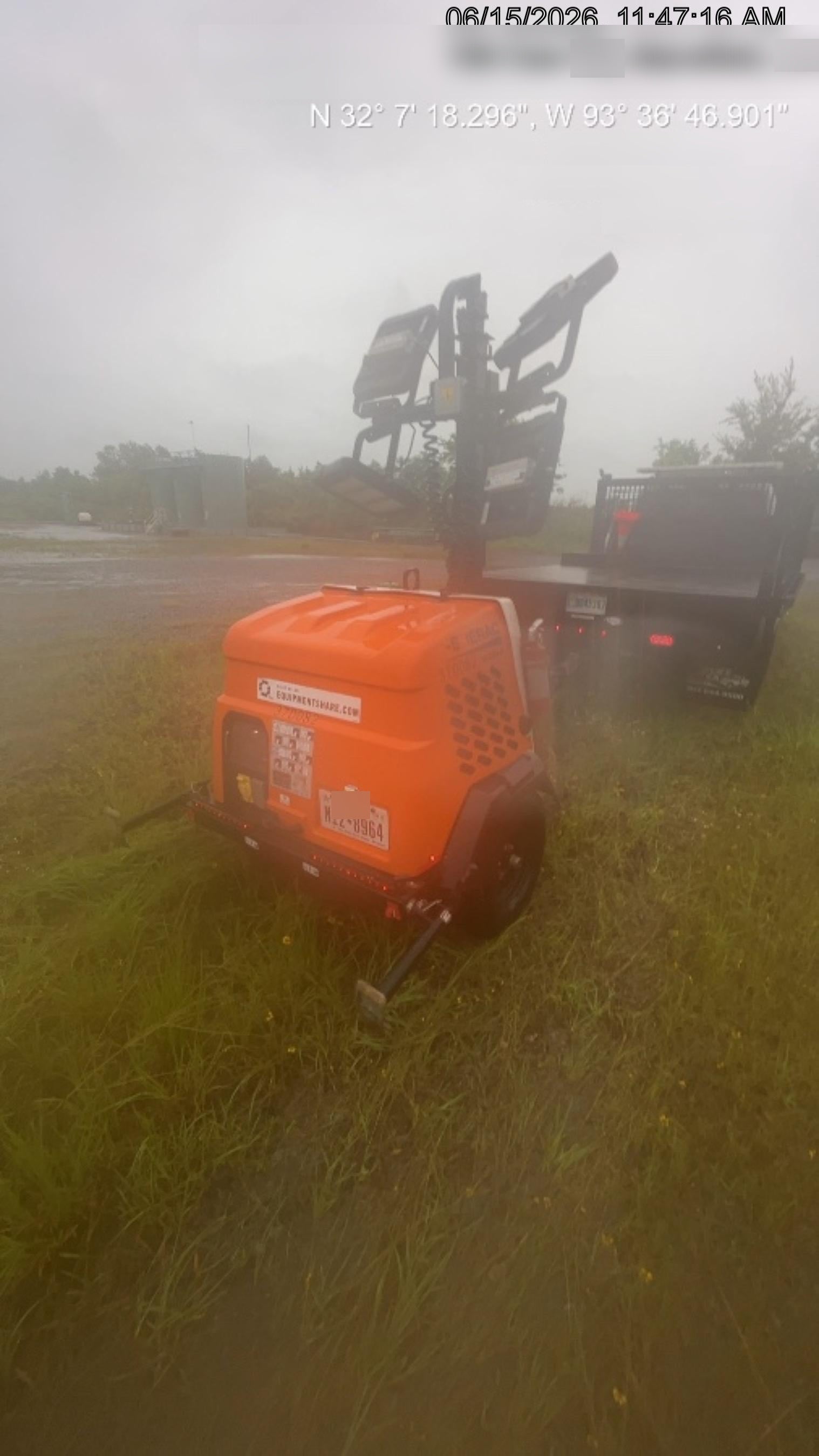 2023 Generac MLT2 Diesel, Flex Switch 120V Input, Powerzone Controller, 
(4) 320W LED Lights, 4kW Generator, 39.9 Gal Fuel Tank, 2" Ball, T3
