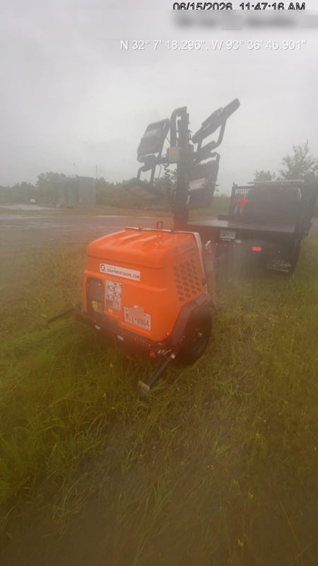 2023 Generac MLT2 Diesel, Flex Switch 120V Input, Powerzone Controller, 
(4) 320W LED Lights, 4kW Generator, 39.9 Gal Fuel Tank, 2" Ball, T3