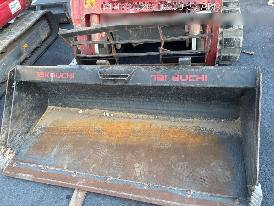 2025 TAKEUCHI 80" Smooth Bucket - Takeuchi
