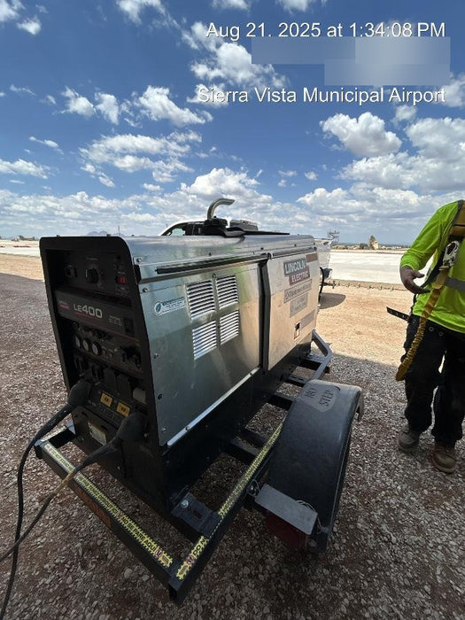 2024 Lincoln Electric LE400 Kubota V1505, Trlr, Cable Rack, Light Kit, ES Decals, T3