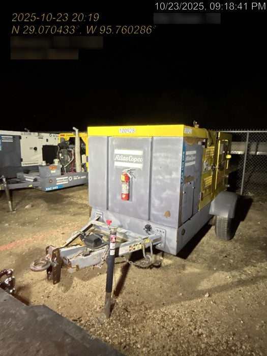2020 ATLAS COPCO PAS 150 HF CS Enclosed
