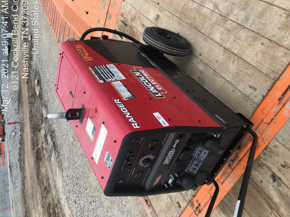 2021 Lincoln Electric Ranger 305 LPG K3430-1, Ranger 305 LPG, Undercarriage, Tank Holder & Strap, 10kw AC Gen, 25hp Kohler LPG Eng