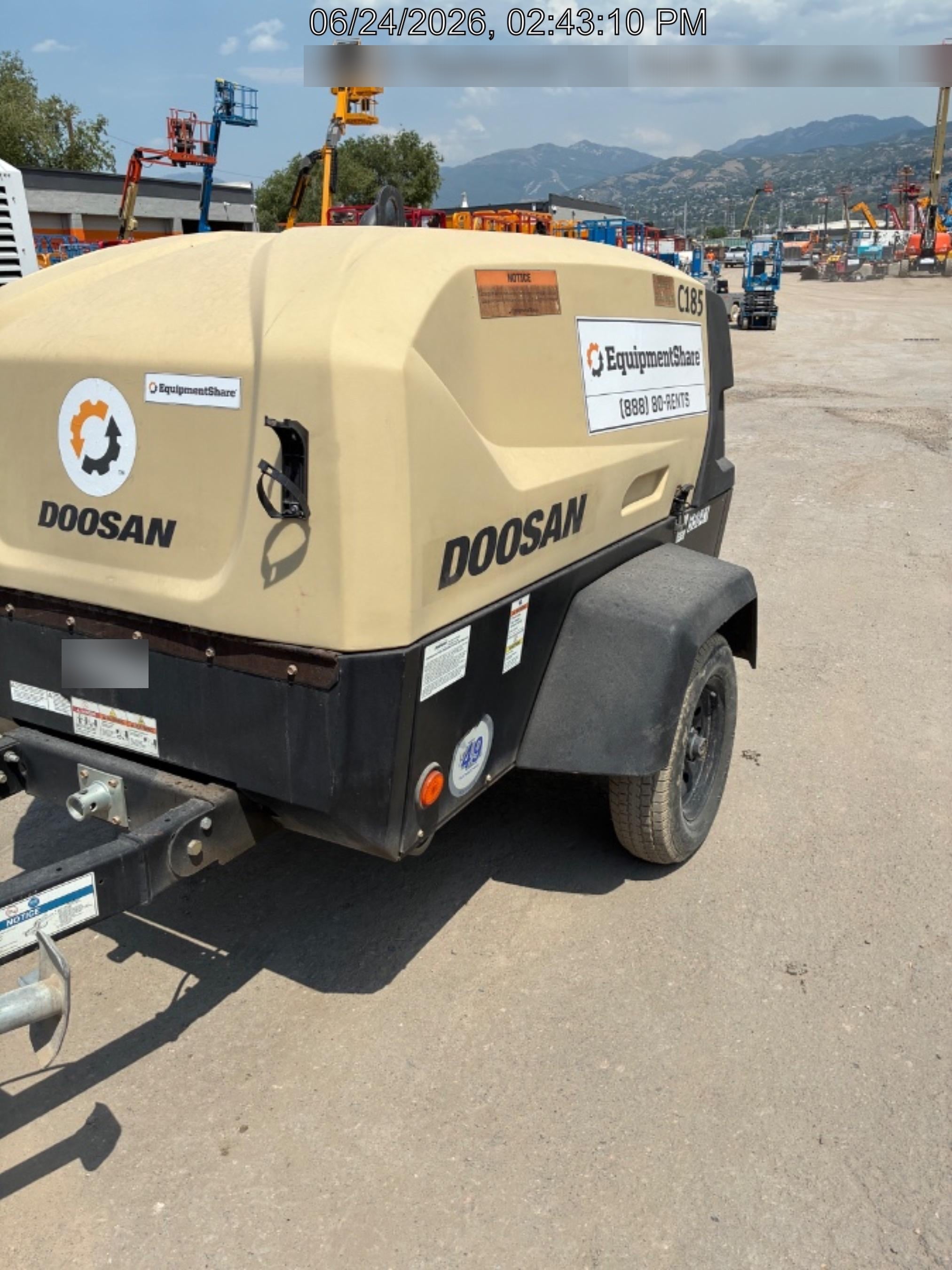 2019 DOOSAN C185WDO-T4F