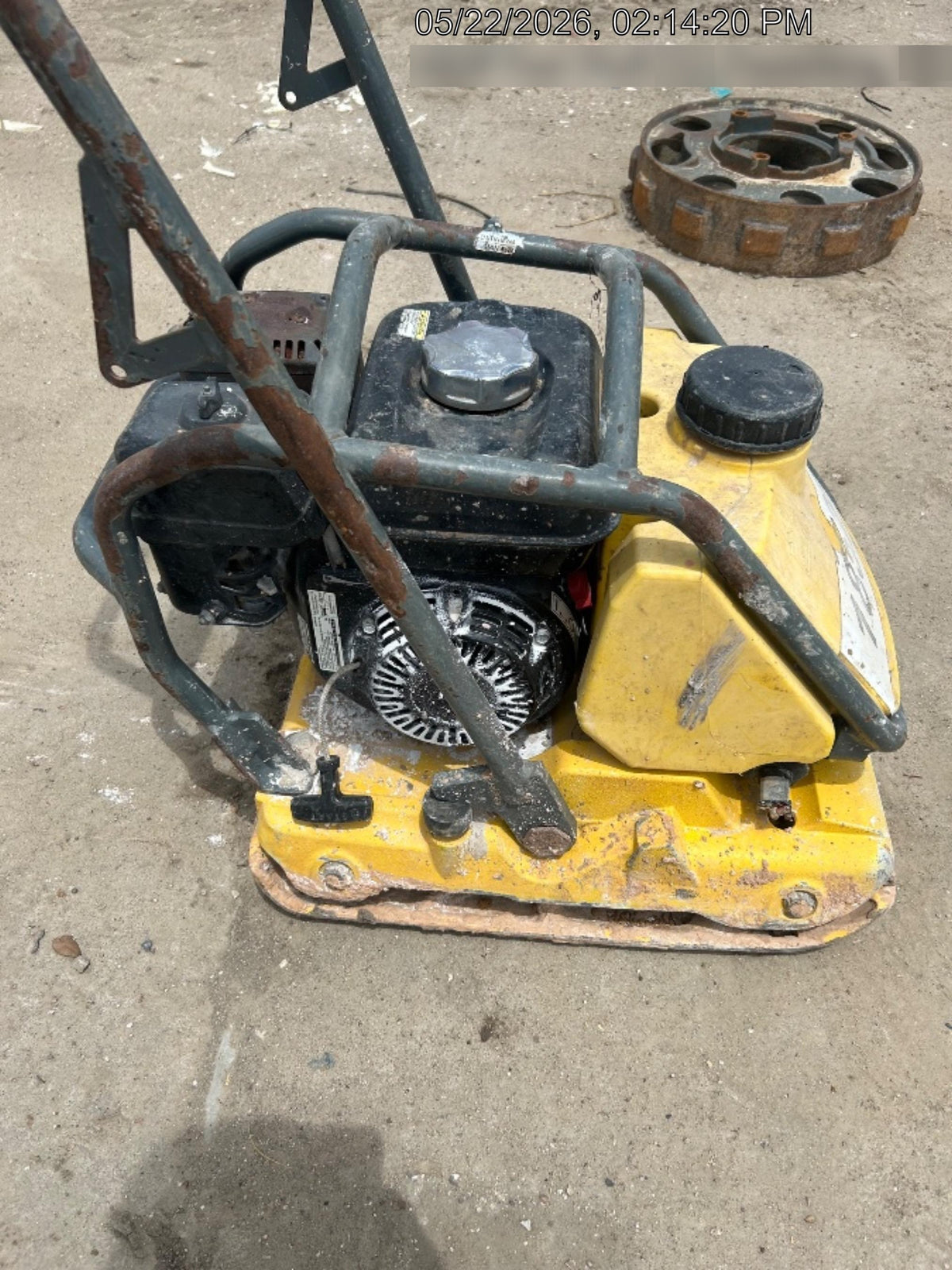 2018 Wacker Neuson WP1550AW Wacker Neuson WP1550AW Plate Compactor