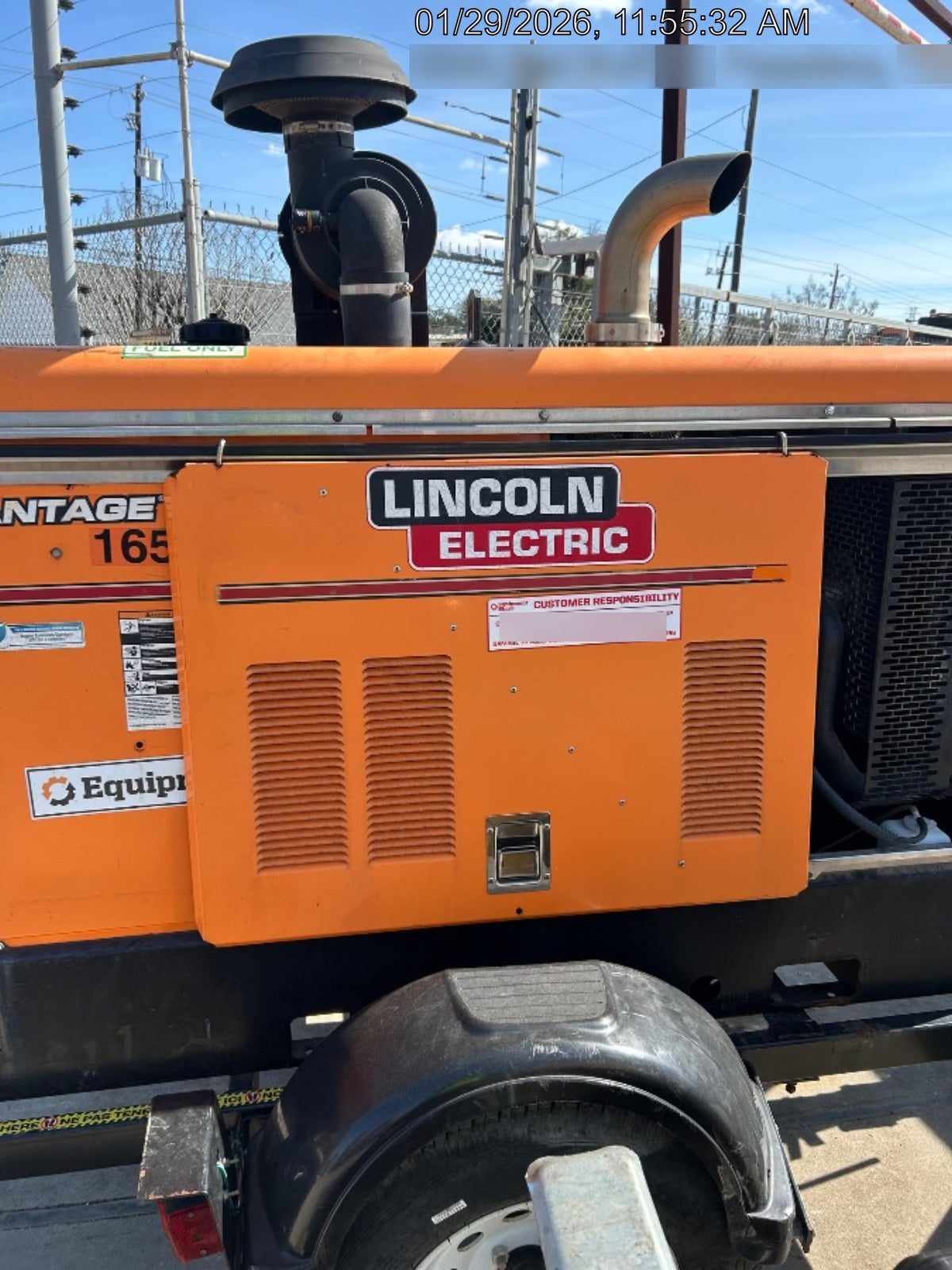 2021 LINCOLN ELECTRIC Vantage 549X