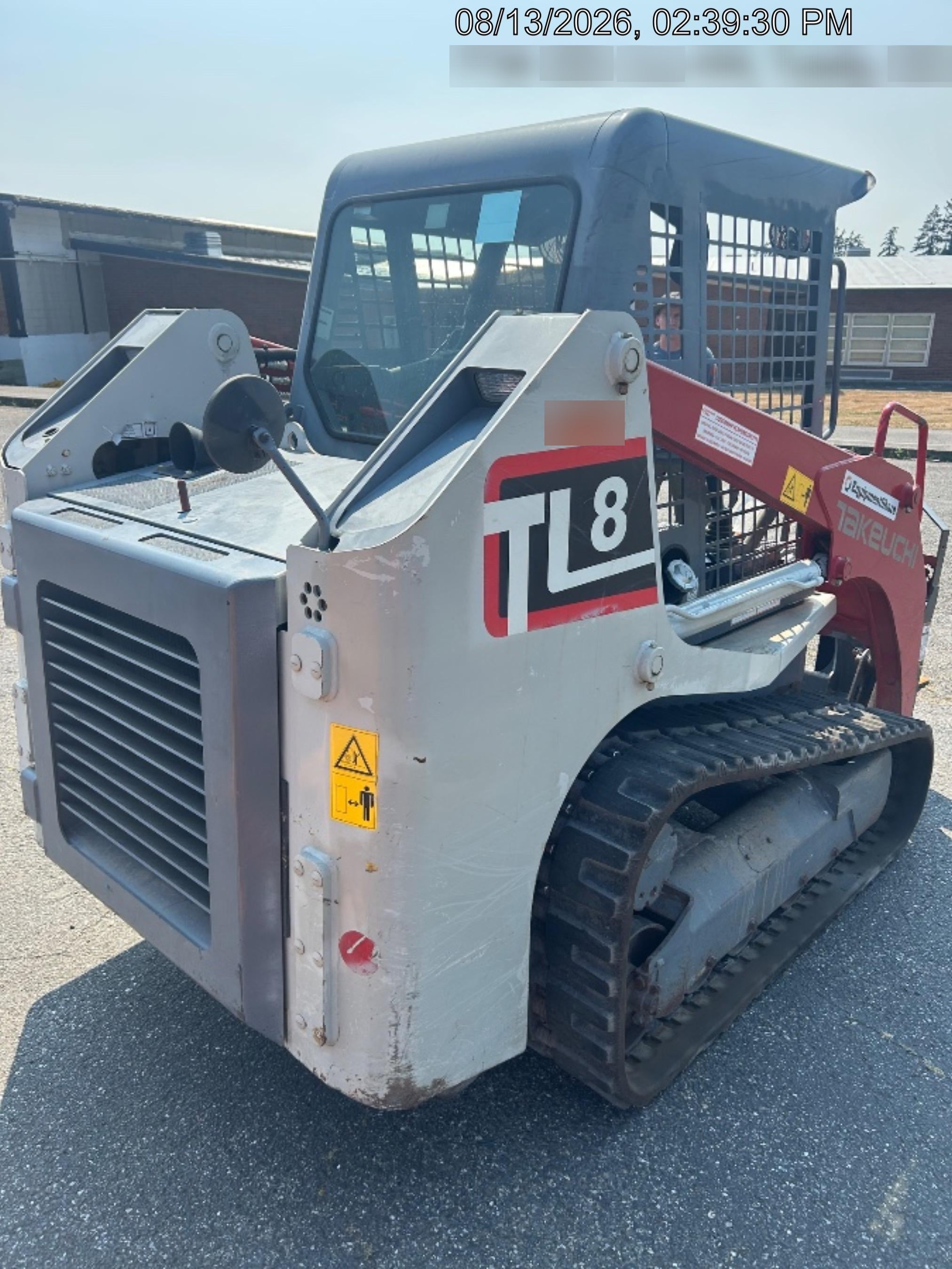 2019 TAKEUCHI TL8W