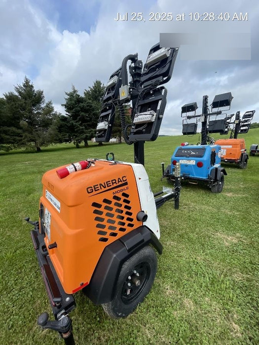 2024 Generac MLT2 Diesel, Flex Switch 120V Input, Powerzone Controller, 
(4) 320W LED Lights, 4kW Generator, 39.9 Gal Fuel Tank, 2" Ball, T3