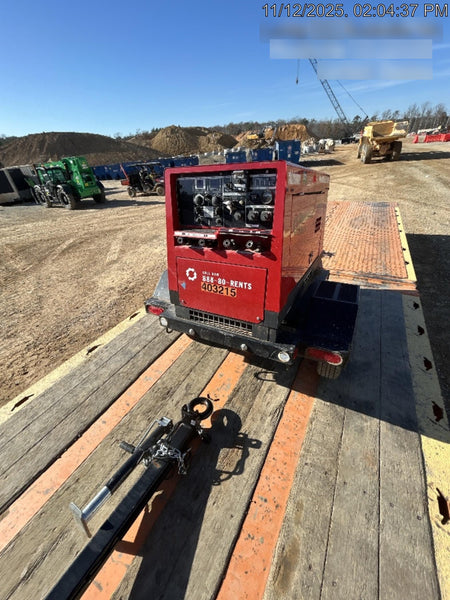 2024 Shindaiwa DGW400MDL Kubota D902 Engine, 23 HP, Dual Op Welder, Wire, Arc, Droop Stick, Tig, and CC Stick Functionality, Simulphase, 3 Phase and 1 Phase Gen Output, Single Axle NB Trlr, Slr Trckl Chrg 12V 12W, Fire Ext