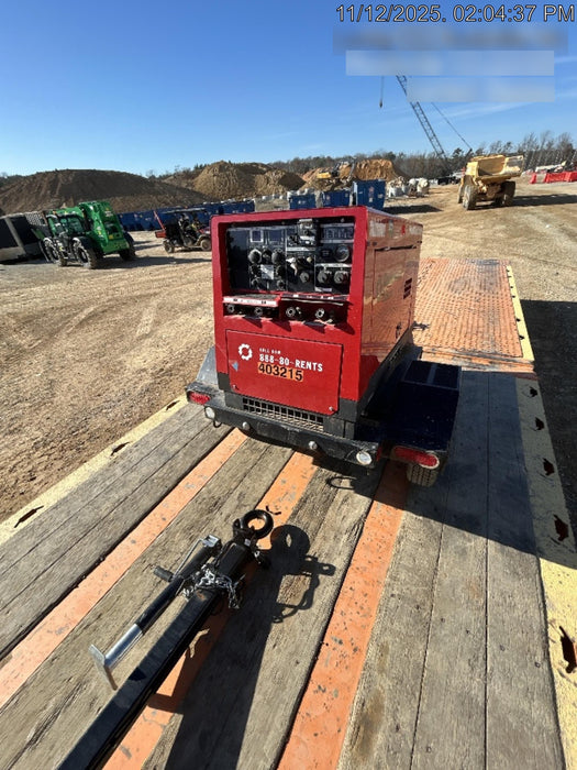 2024 Shindaiwa DGW400MDL Kubota D902 Engine, 23 HP, Dual Op Welder, Wire, Arc, Droop Stick, Tig, and CC Stick Functionality, Simulphase, 3 Phase and 1 Phase Gen Output, Single Axle NB Trlr, Slr Trckl Chrg 12V 12W, Fire Ext