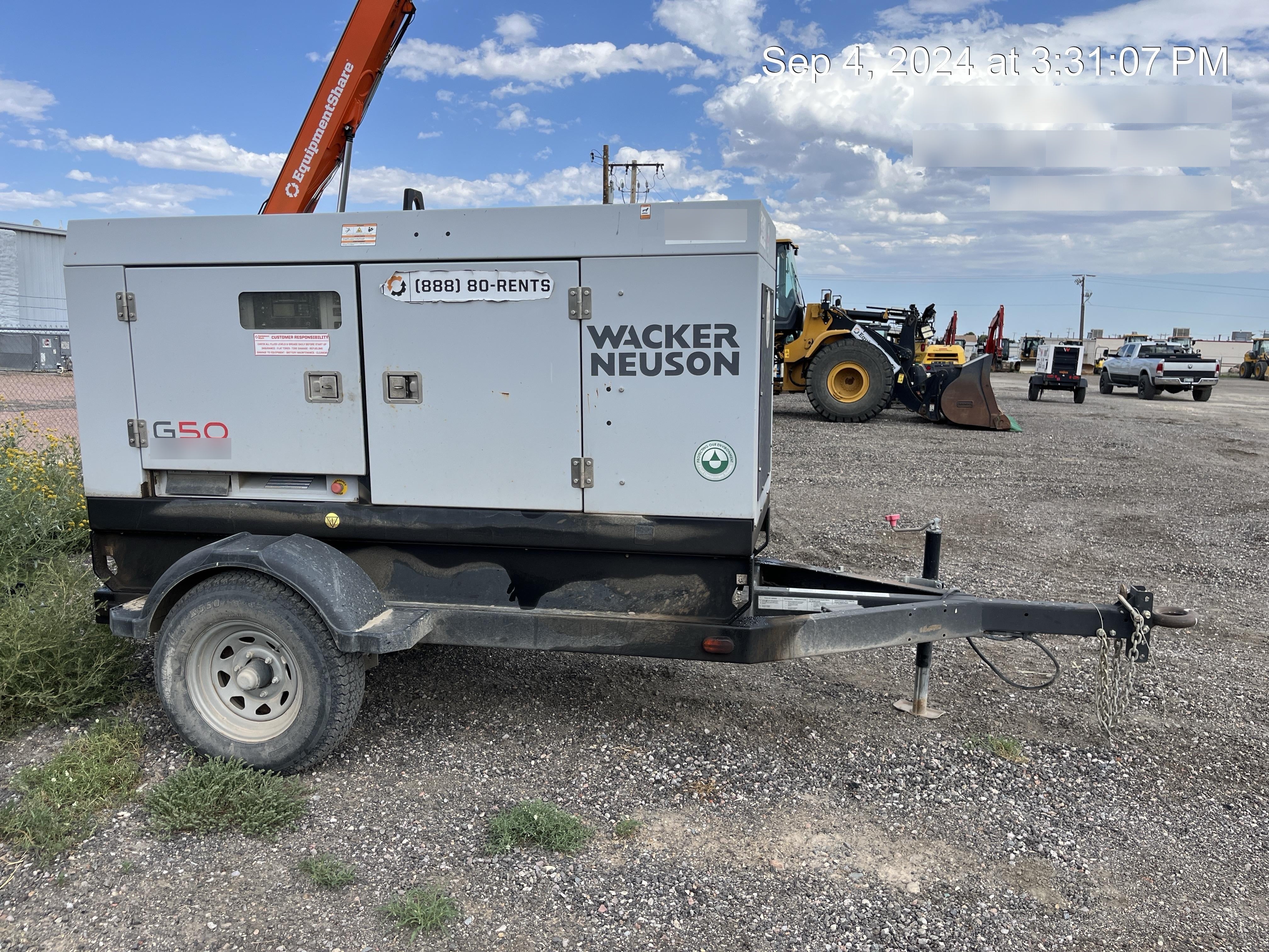 2020 WACKER NEUSON G50