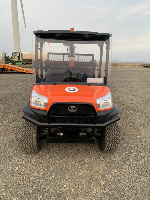2022 Kubota RTV-X1140W-H Plastic Canopy, Windshield Acrylic Clear, LED Strobe Light, Wire Harness Kit, Back up Alarm