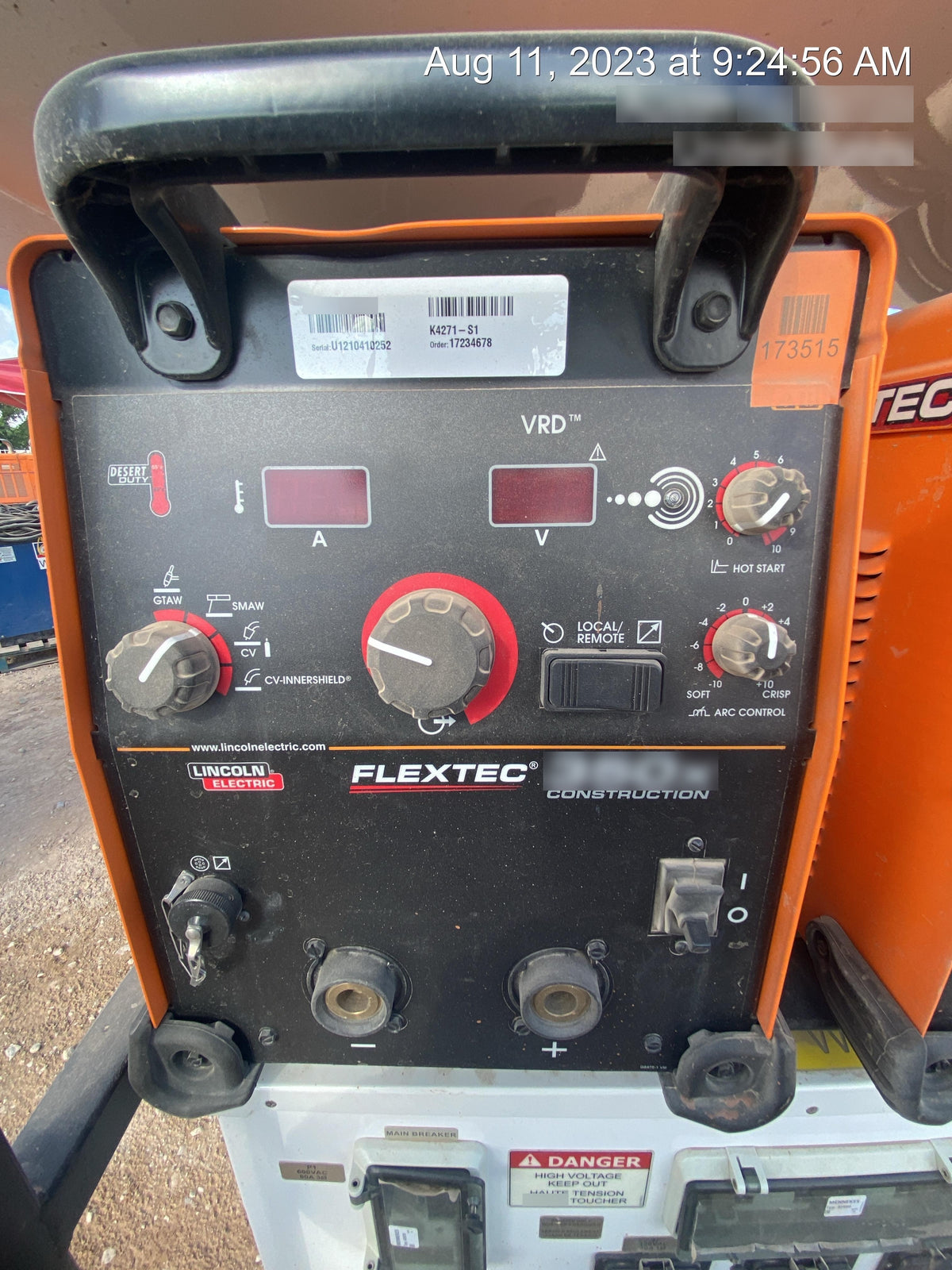 2021 LINCOLN ELECTRIC FLEXTEC 350X