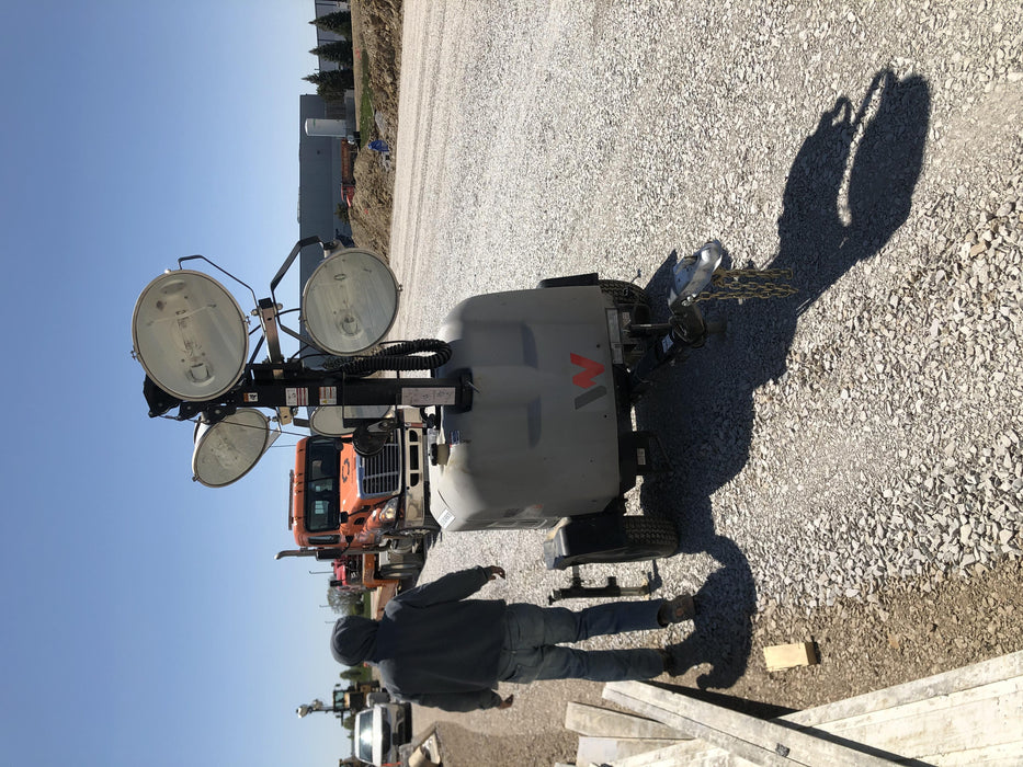 2018 Wacker Neuson LTV6L-MH Wacker Neuson LTV6L Mobile Light Tower w/Fuel Level Sensor Installed