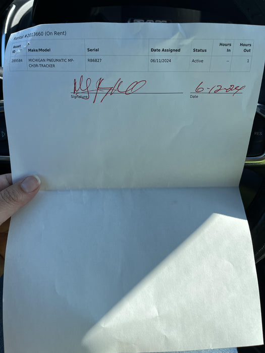 2023 MICHIGAN PNEUMATIC MP-133-ORANGE-NEP